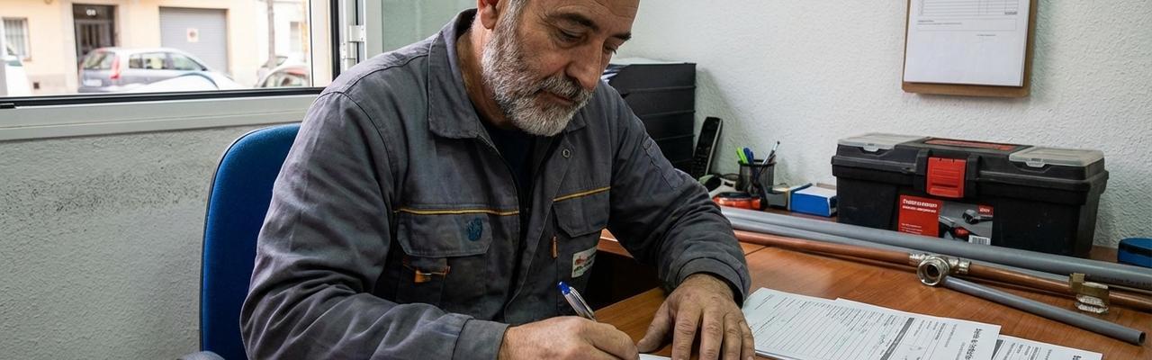 Emisión de boletines de fontanería en Castro Urdiales